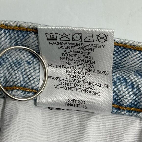 SER.O.YA Men's Tyson Denim and Terry Shorts Size‎ 36 in Skylight - Picture 10 of 11